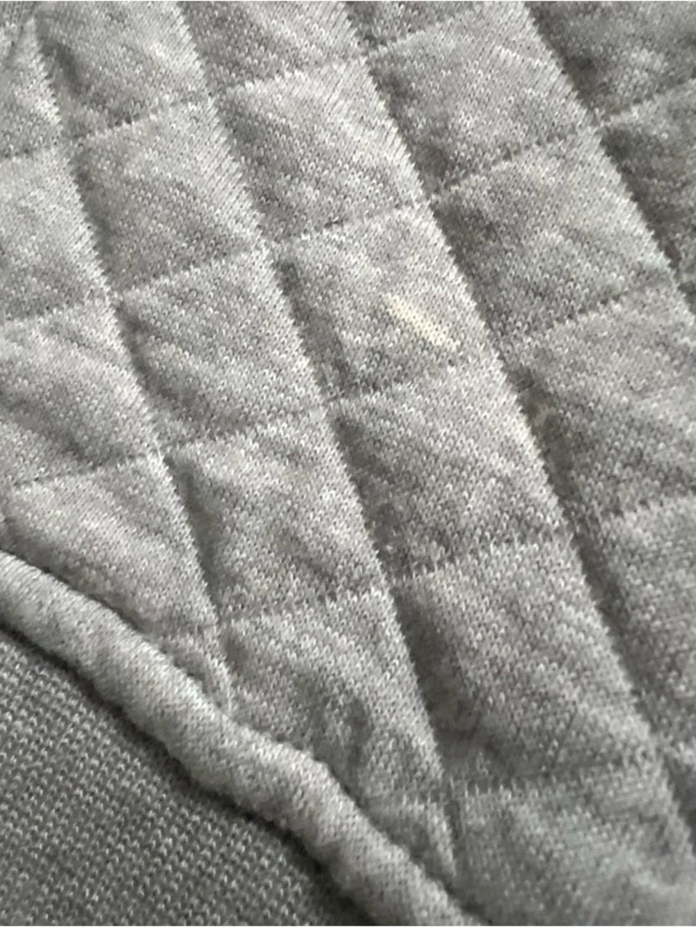 Patagonia Organic Cotton Quilt Snap-T Pullover Sweater Grey Burgundy Women’s XS - Picture 8 of 16